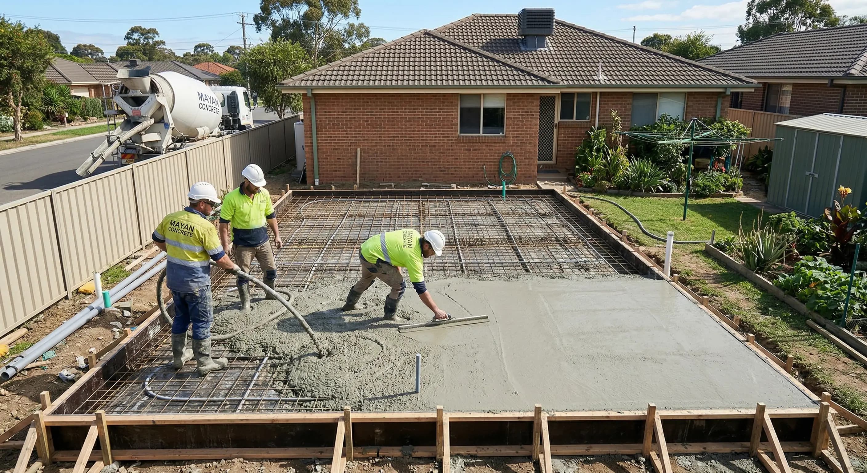 Granny Flat Slab service by Mayan Concrete