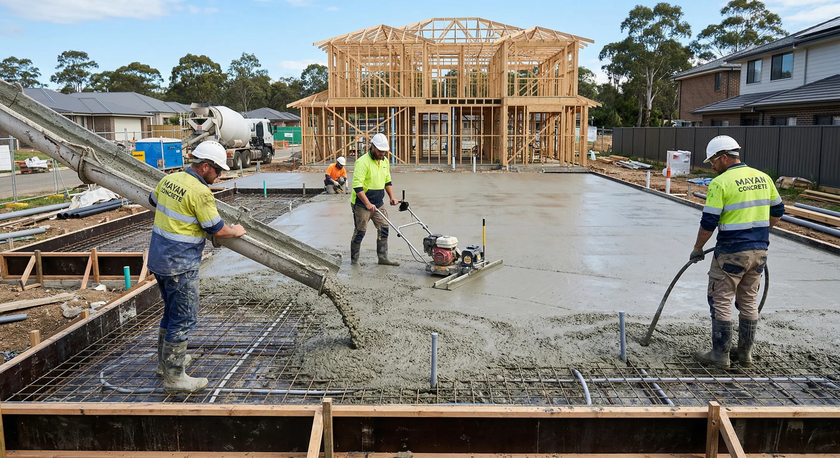 Concrete services in action across Australia